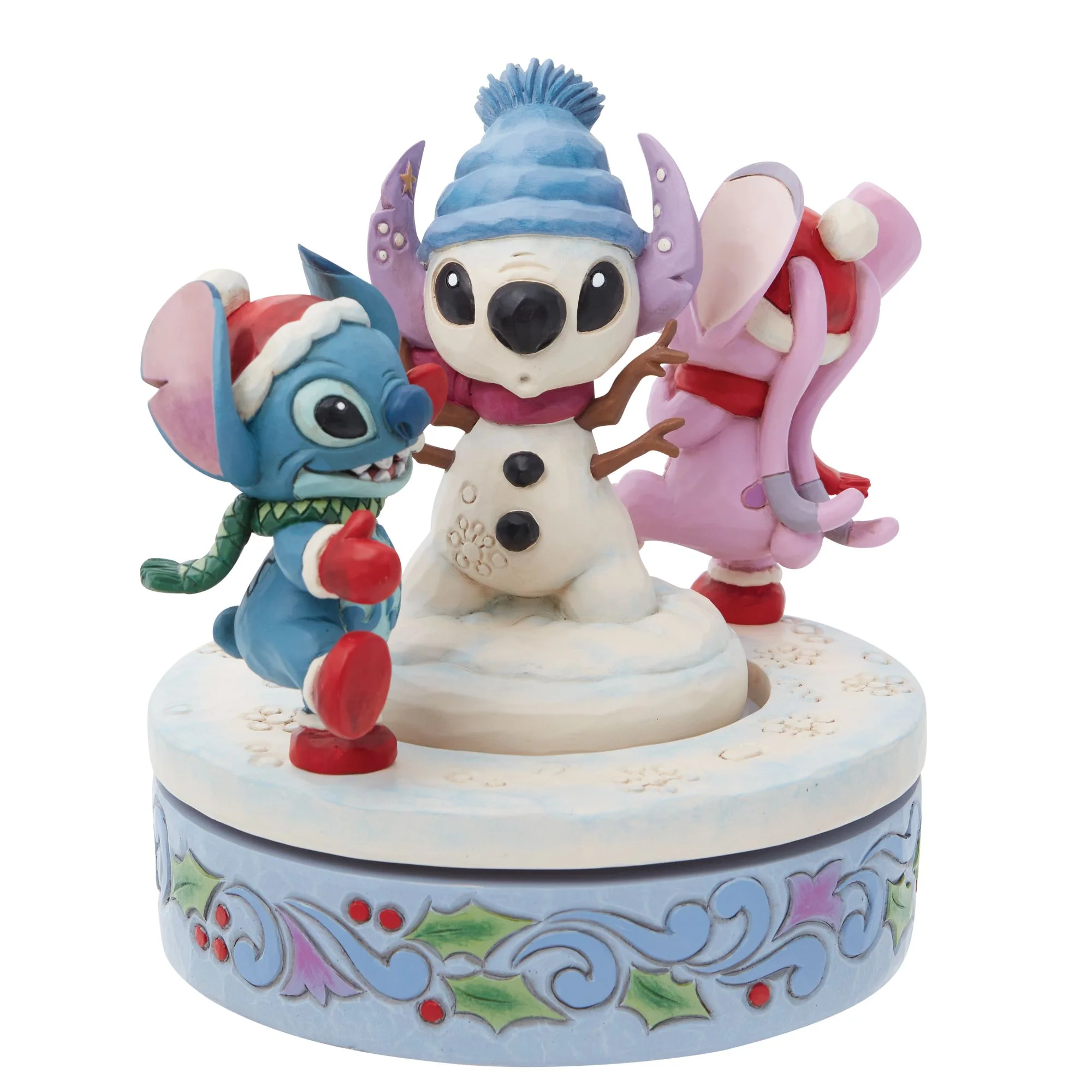Stitch & Angel Building a Snow - Image 5