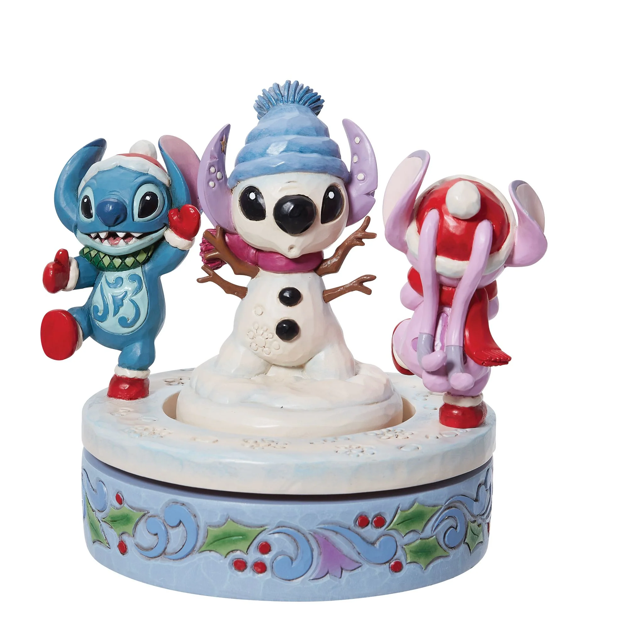 Stitch & Angel Building a Snow - Image 7